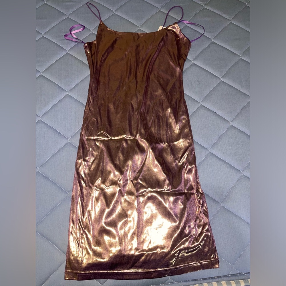 Purple Body-con Dress